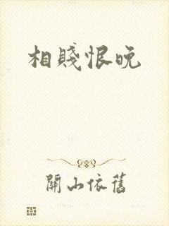相贱恨晚