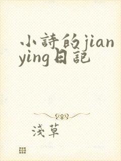 小诗的jianying日记封面