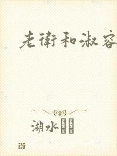 老卫和淑容封面