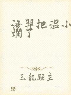 洛羿把温小辉做烂了