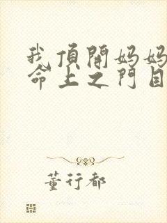 我顶开妈妈的生命上之门目录