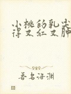 小桃的乳尖被吸得又红又肿