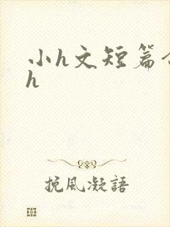 小h文短篇合集h封面