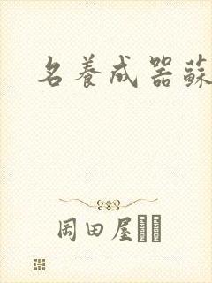 名养成器苏沫沫