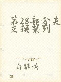 第28部分夫妇交换系列