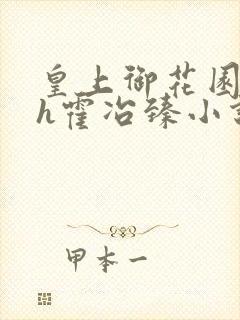 皇上御花园hlh霍冶臻小说