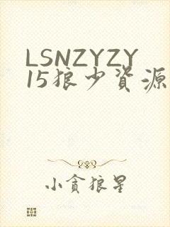 LSNZYZY15狼少资源站封面