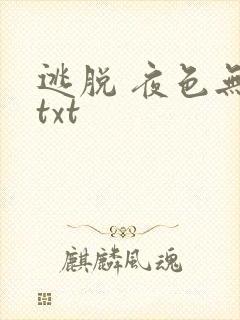 逃脱 夜色无边txt