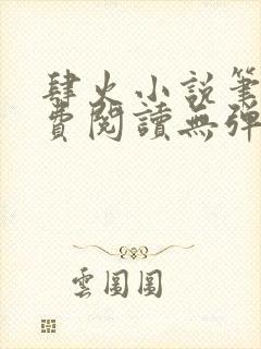 肆火小说笔趣免费阅读无弹窗封面