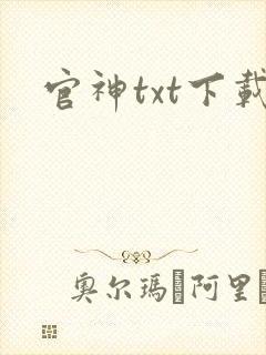 官神txt下载