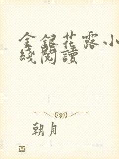 金银花露小说在线阅读