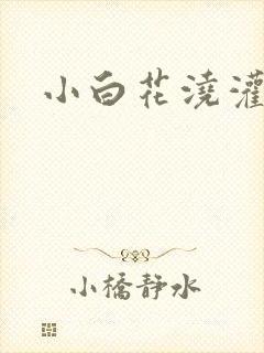 小白花浇灌日常封面