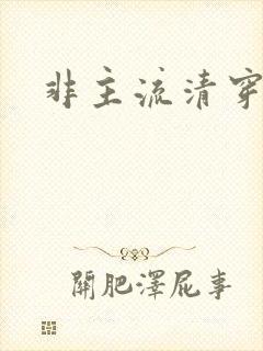 非主流清穿