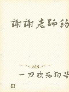 谢谢老师的乳液