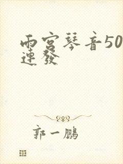 雨宫琴音500连发封面