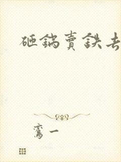 砸锅卖铁去上学封面