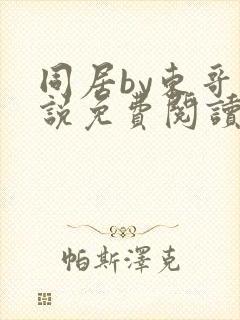 同居by东哥小说免费阅读全文无弹窗