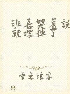 班长哭着说再c就坏掉了封面