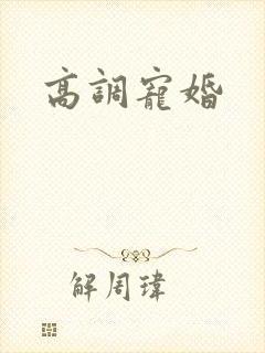 高调宠婚