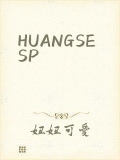 HUANGSESP封面