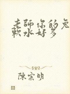 老师你的兔子好软水好多
