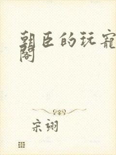 朝臣的玩宠笔趣阁封面