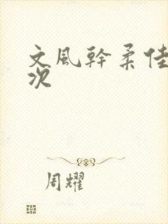 文风干柔佳第一次