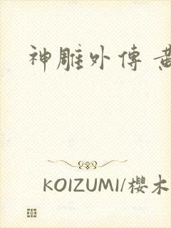 神雕外传 黄蓉封面