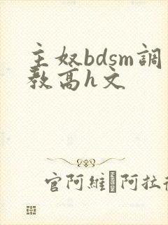 主奴bdsm调教高h文