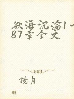 欲海沉沦1～887章全文封面