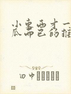 小东西才一根黄瓜而已的推荐书封面