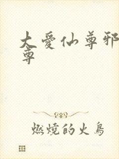 大爱仙尊邪银魔尊封面