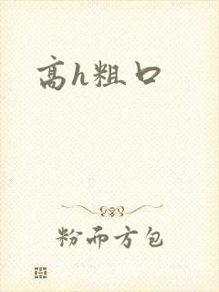 高h粗口