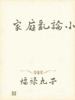 家庭乱论小说