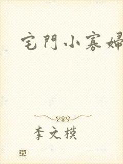 宅门小寡妇