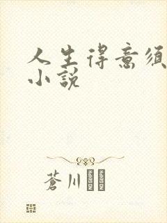 人生得意须纵欢小说