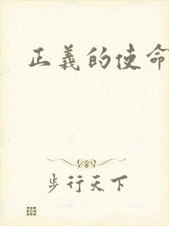 正义的使命小说
