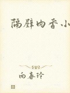 隔壁肉香小说