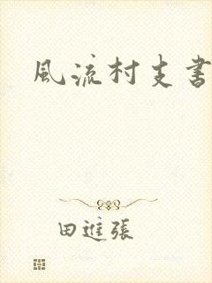 风流村支书封面
