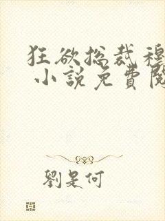 狂欲总裁穆非雪 小说免费阅读