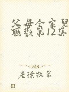 父母全家儿女大联欢第12集