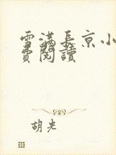 雪满长京小说免费阅读封面