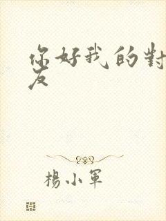 你好我的对面男友封面