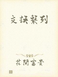 交换系列封面