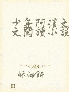 少年阿滨文全全文阅读小说封面