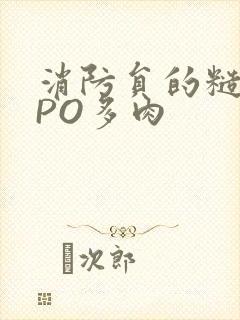 消防员的糙汉文PO多肉