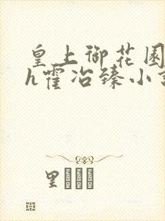 皇上御花园hlh霍冶臻小说