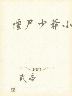 僵尸少爷小说封面