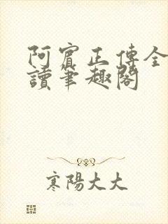 阿宾正传全文阅读笔趣阁