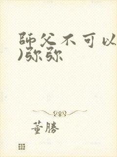 师父不可以(限)弥弥